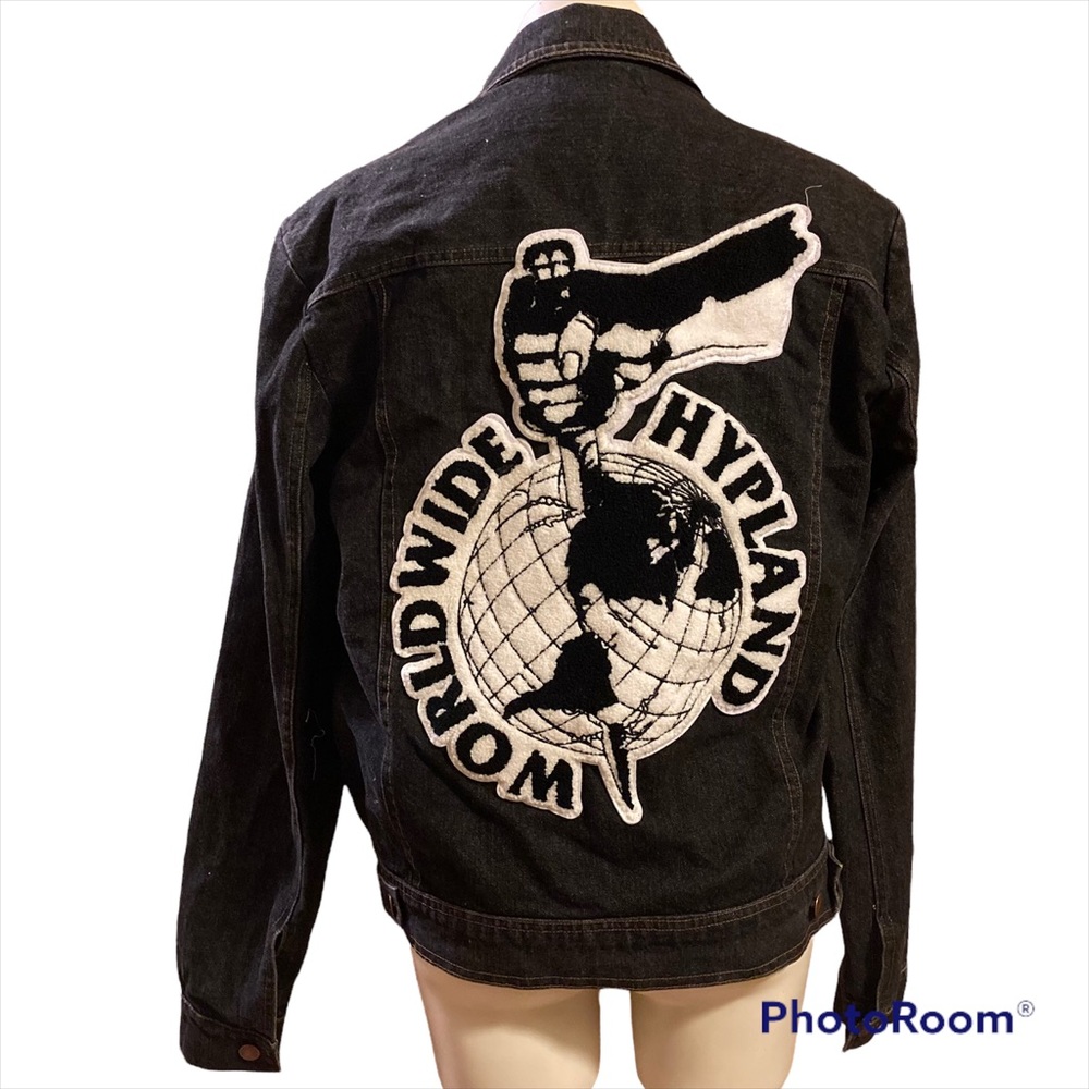 Hypland dark blue denim jacket